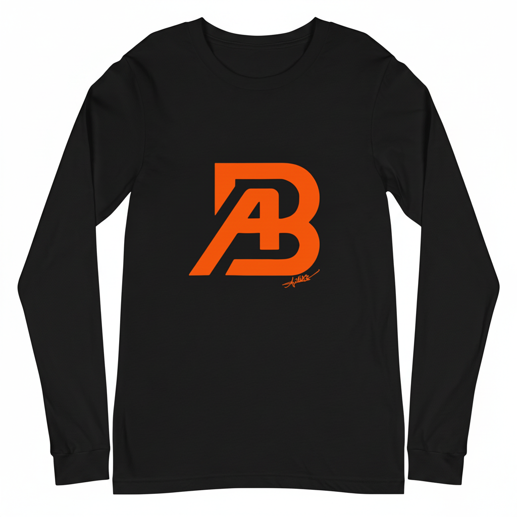 Signature Logo Long Sleeve - Black