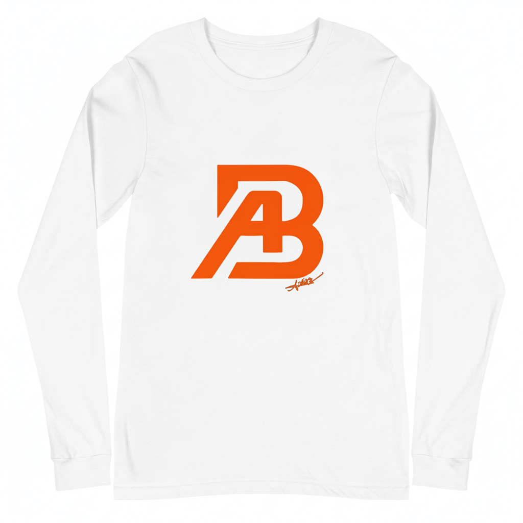 Signature Logo Long Sleeve - White