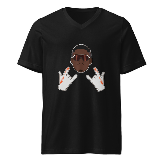 Arlis Illustration V-Neck T-Shirt