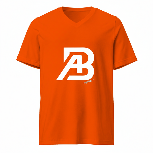 Signature Logo V-Neck T-Shirt