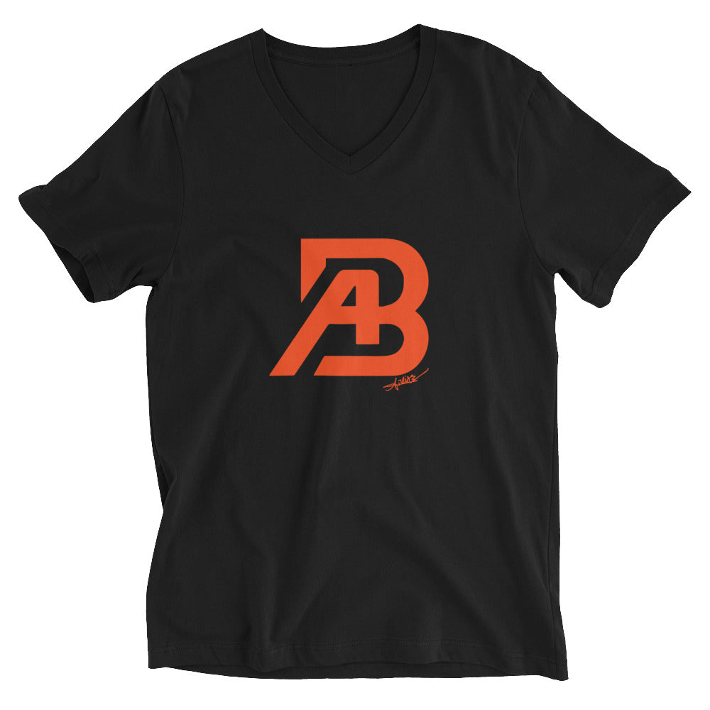 Signature Logo V-Neck T-Shirt